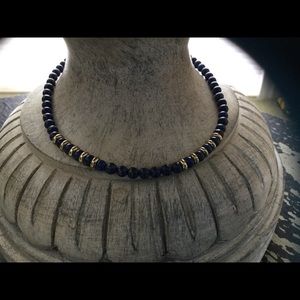 Ettika LÁPIS necklace/choker/bracelet RONDELLS